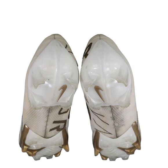 Nike Shoes Mens 13 Football Cleats Vapor Edge 360 White Gold Sport Athletic Low main image 15